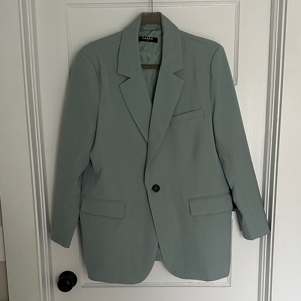 Caara Grey Blue Blazer